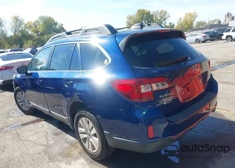 2017 Subaru Outback 2.5I Premium z USA, uszkodzony, nr VIN 4S4BSACC1H3389512
